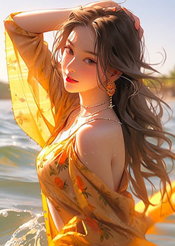 A graceful lady, a gentleman is a good man