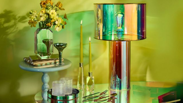 Elevate Your Space with Iridescent Wallpaper Themes