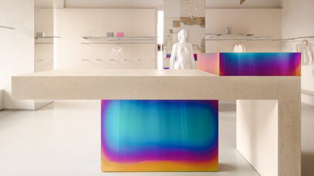 Captivating Iridescence: Transform Your Screen with Modern Textures