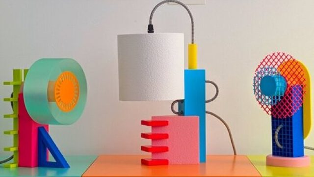 Vibrant 3D Printed Lamps: A Fusion of Art and Functionality