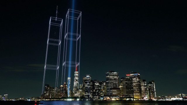 Photography: After months of planning, 2,977 drones took flight to put the Twin