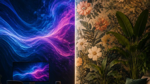 Digital vs. Physical Wall