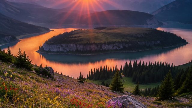 Imagery That Inspires: Vibrant Landscapes for Your Screen