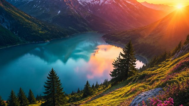 Ethereal Landscapes: Captivating Nature-Inspired Wallpapers
