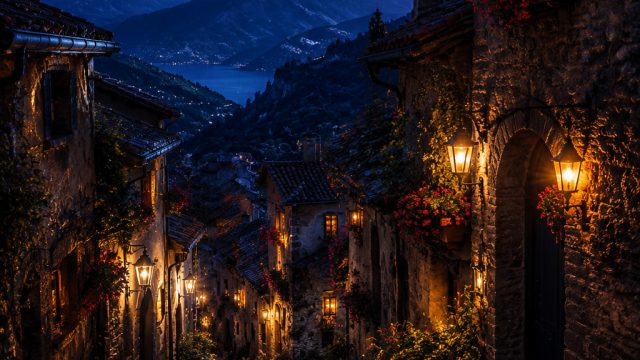Whimsical Adventures: Enchanting Nighttime Scenes for Your Screens