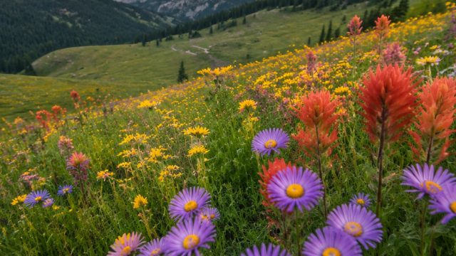 Nature's Palette: Captivating Wildflower Wallpaper for Your Screens