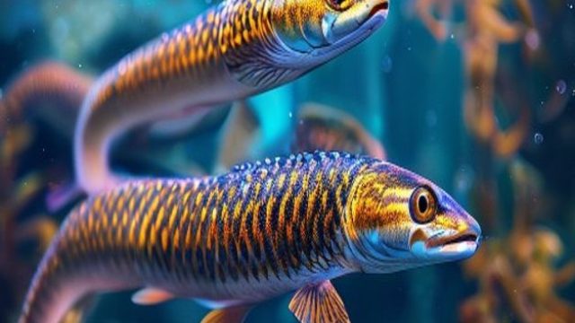 Striking Eels: Nature's Underwater Oddities Captured in Stunning Art