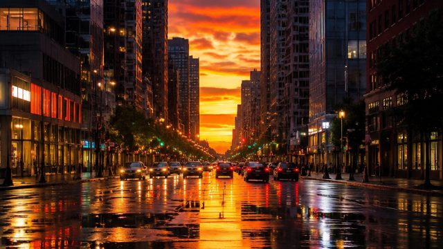 Vibrant Urban Vibes: Capturing the Essence of Modern Life