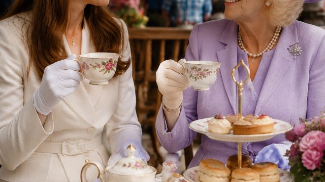 Charming Moments: A Royal Tea Experience at the Stampede