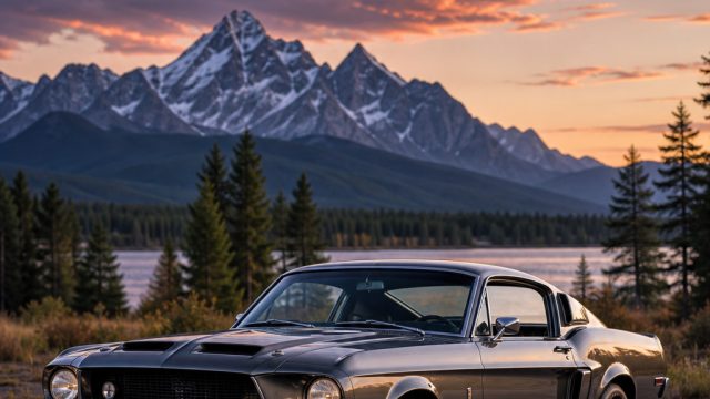 Timeless Beauty: Classic Car Photography for Your Screen
