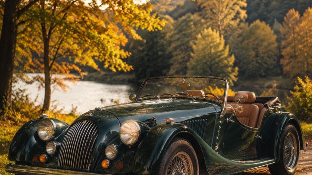 Timeless Automotive Elegance: Capturing the Morgan Spirit