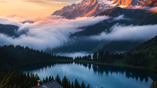 Embrace Serenity: Captivating Backgrounds for Every Screen