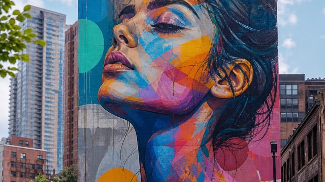 Transform Your Screen with Vibrant Urban Artwork