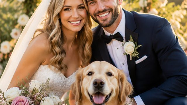 Whimsical Wedding: Celebrate Love with Adorable Pet Portraits