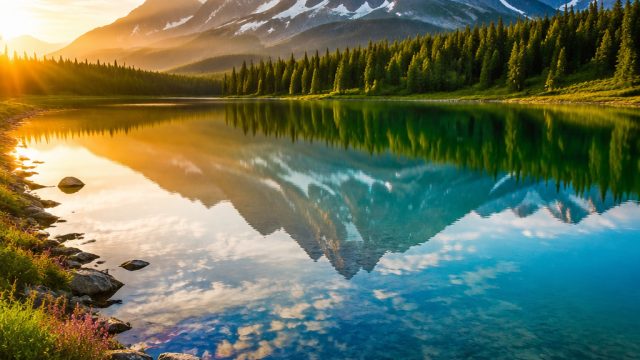 Discover Serenity in Nature: Stunning Scenery Wallpapers