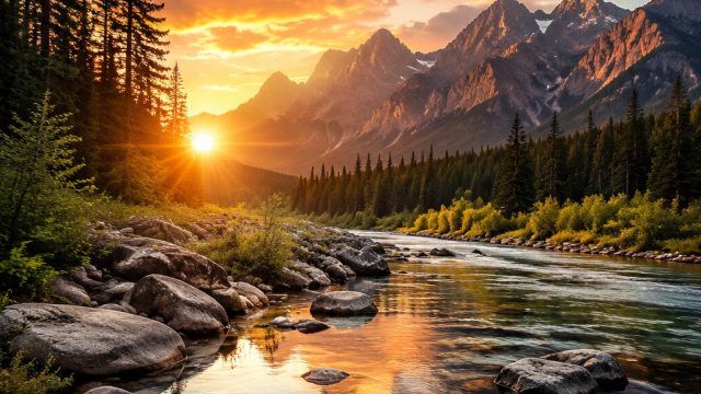 The Serenity of Nature: Captivating Landscapes for Your Screen