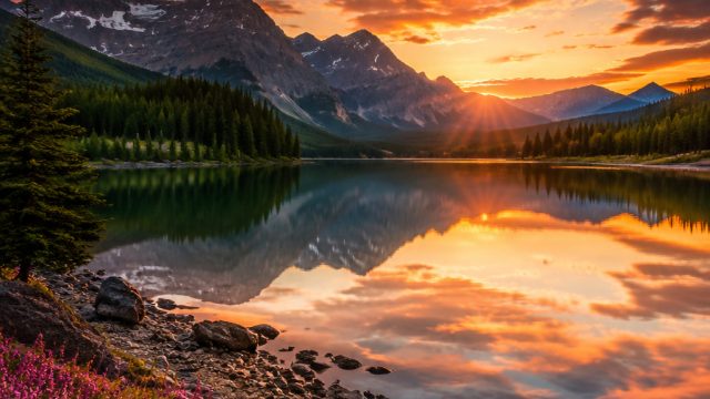 Nature's Serenity: Captivating Landscape Wallpapers for Every Screen
