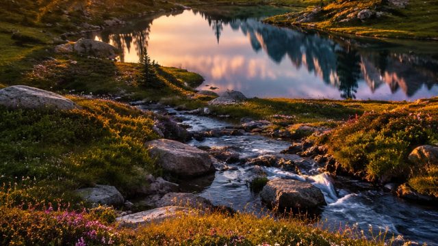 Embrace Nature's Serenity with Stunning Landscape Wallpapers