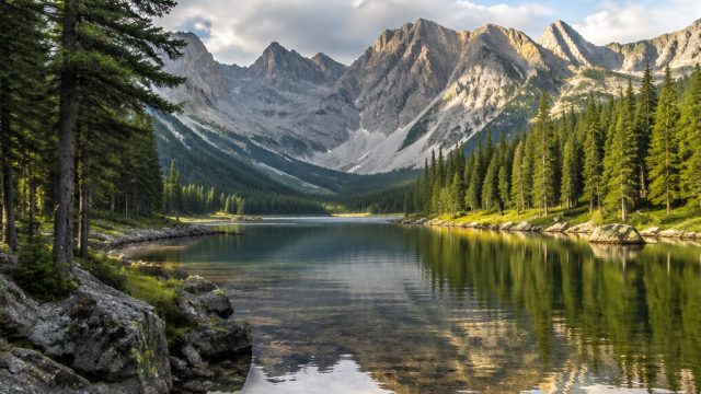 Exploring Nature's Serenity: Tranquil Landscape Wallpapers