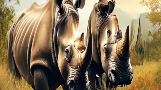 Captivating Nature: A Wallpaper Journey Through Rhinos
