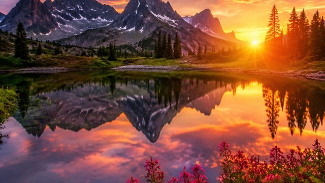 Captivating Serenity: Nature-Inspired Phone and Desktop Wallpapers
