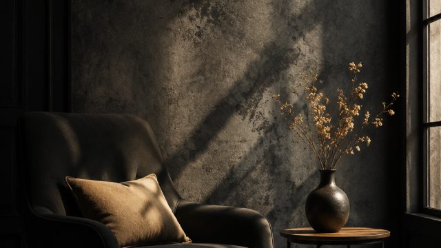 Embracing Shadows: The Art of Subtle Elegance in Wallpaper Design