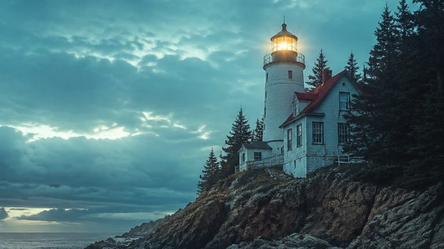 Captivating Maine: Eerie Aesthetics for Stunning Backgrounds