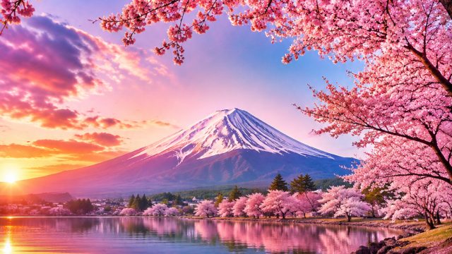 Captivating Nature: Discover the Serenity of Cherry Blossom Landscapes