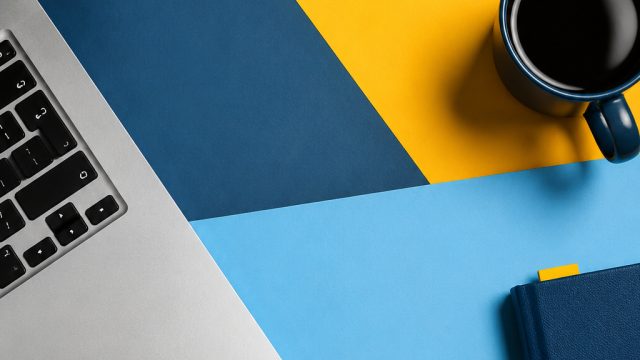 Modern Geometric Backgrounds Inspired by Work Culture