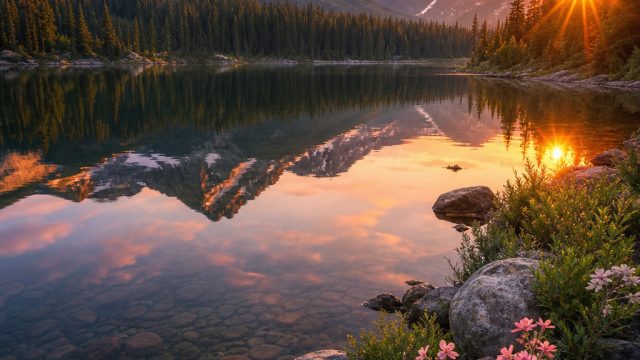 Embrace Tranquility: Serene Wallpapers for a Calming Space