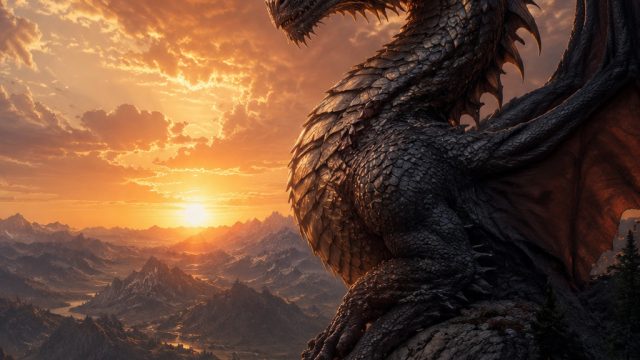 Captivating Dragon-Themed Wallpapers: Mystical Worlds Await