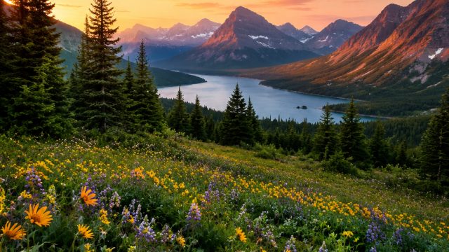 Embrace Nature's Serenity: Stunning Landscape Wallpapers for Every Device