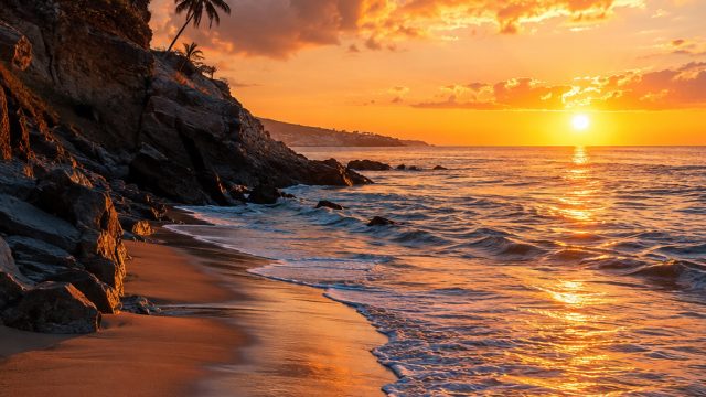 Captivating Coastal Scenes: The Allure of Ocean Wallpaper Art