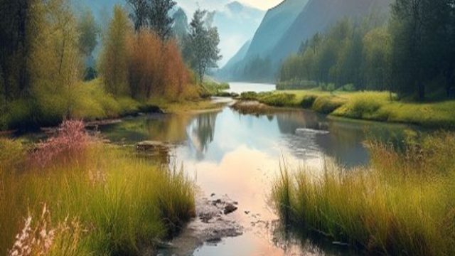 Nature's Serenity: Captivating Wallpaper for Modern Screens