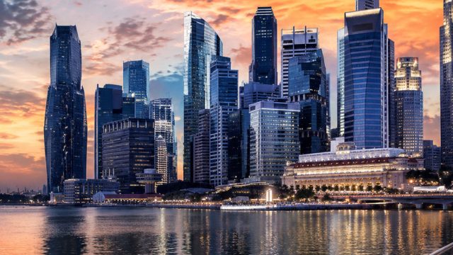 Urban Serenity: A Modern Cityscape Experience