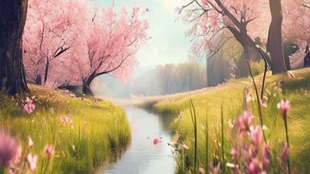 Spring Serenity: Enchanting Visuals for Your Screen