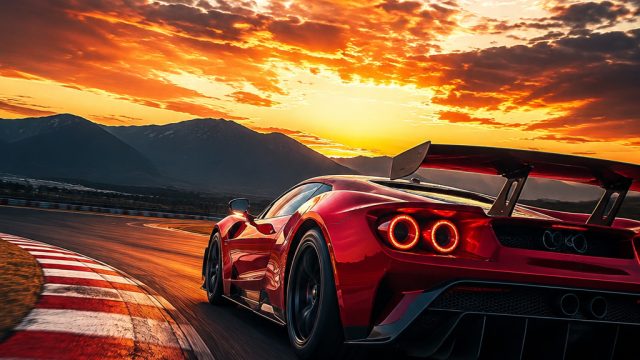 Dynamic Drama: Captivating Racing Wallpaper for Enthusiasts