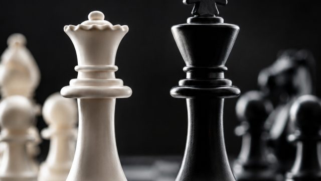 Timeless Black and White Chess Art for Your Screens