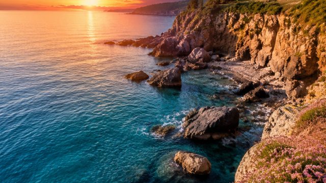 Explore the Serene Beauty of Coastal Landscapes for Your Screen