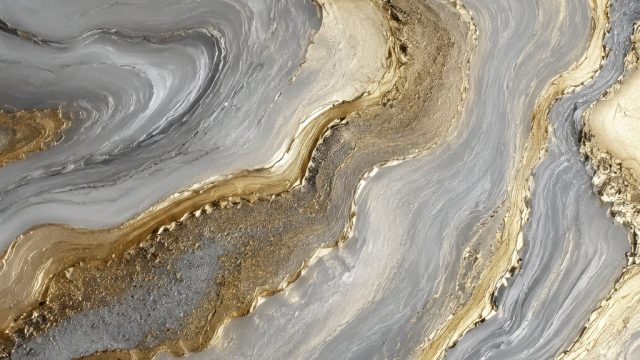 Elevate Your Space with Elegant Silver and Gold Wallpaper Designs