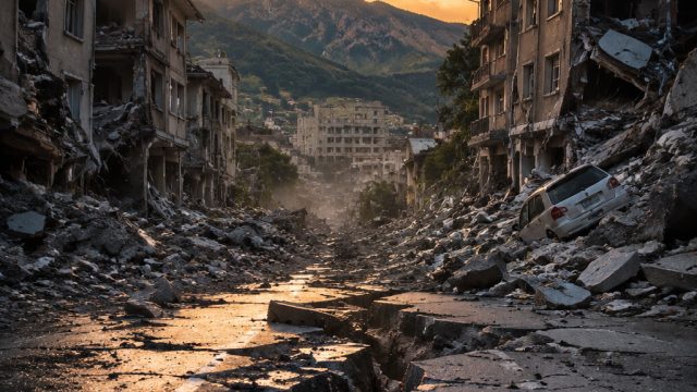 Captivating Earthquake Photography: Nature's Raw Power