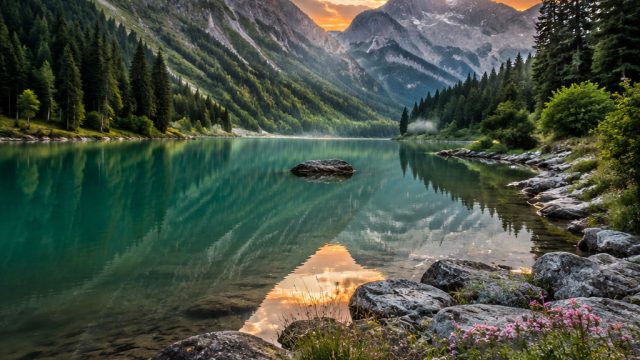 Captivating Wallpaper Themes for Your Device: Nature's Serenity