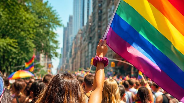 Vibrant Celebrations: Pride Parade Photography for Your Screen