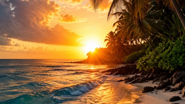 Stunning Tropical Escapes: Your Next Phone and Desktop Background