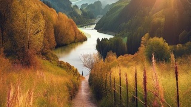 Captivating Nature: A Journey Through Scenic Wallpaper Design