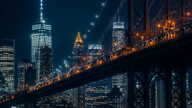 Captivating Urban Nightscapes for Your Device's Backdrop