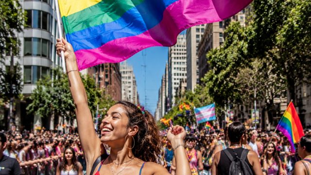 Vibrant Celebration: San Francisco Pride Parade Wallpaper Collection