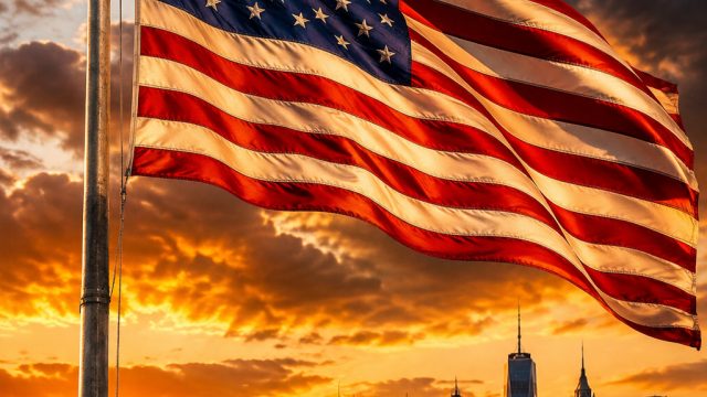 Embrace Nostalgia with Classic Patriotism in Your Space