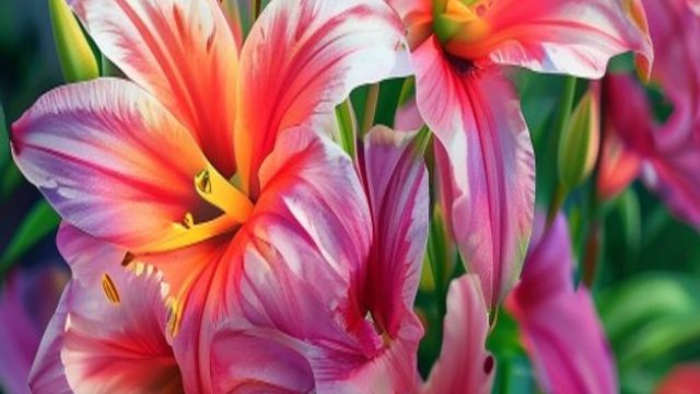 Vibrant Daylilies: A Visual Celebration for Your Screen