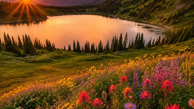 Celebrate Life with Vibrant Nature Wallpapers for Your Screens